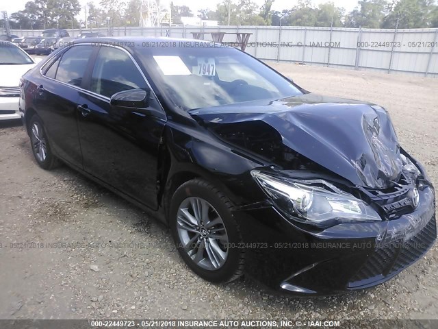 4T1BF1FK0FU072108 - 2015 TOYOTA CAMRY LE/XLE/SE/XSE BLACK photo 1