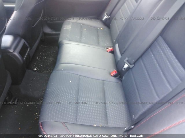 4T1BF1FK0FU072108 - 2015 TOYOTA CAMRY LE/XLE/SE/XSE BLACK photo 8