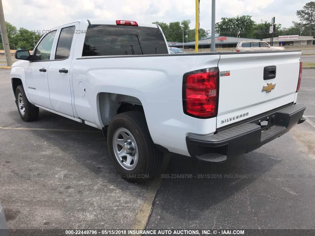 1GCRCNEH2GZ209613 - 2016 CHEVROLET SILVERADO C1500/C1500  LS WHITE photo 3