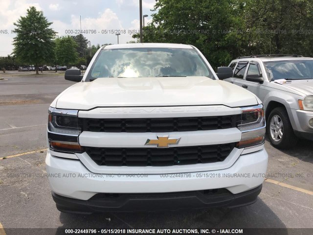 1GCRCNEH2GZ209613 - 2016 CHEVROLET SILVERADO C1500/C1500  LS WHITE photo 6