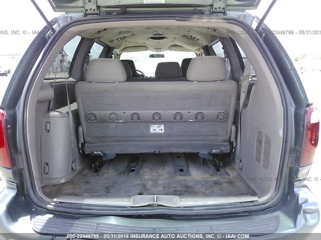 1B4GP44302B618171 - 2002 DODGE GRAND CARAVAN SPORT GRAY photo 8