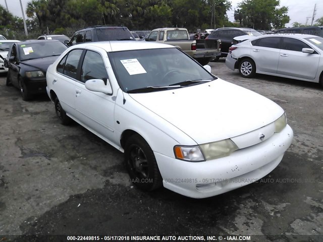 1N4AB41D2XC729137 - 1999 NISSAN SENTRA XE/GXE WHITE photo 1