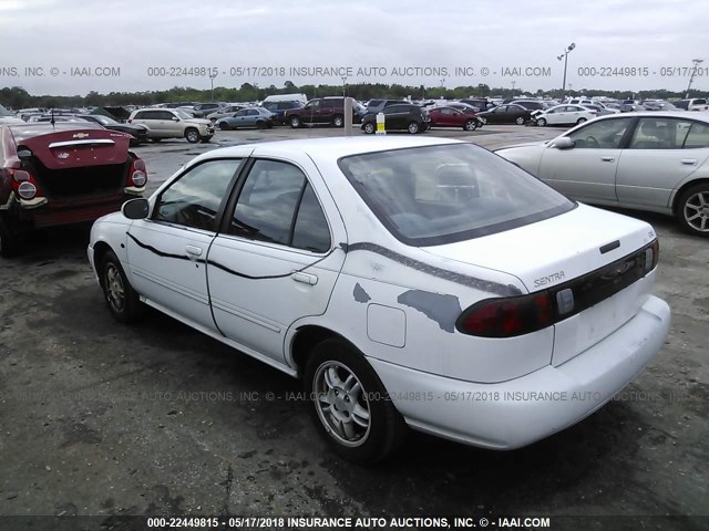 1N4AB41D2XC729137 - 1999 NISSAN SENTRA XE/GXE WHITE photo 6