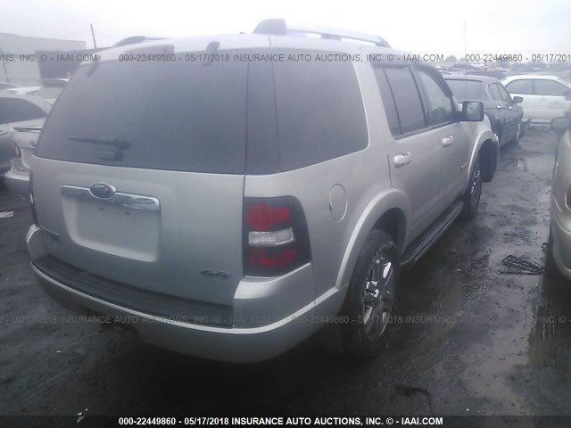 1FMEU75E38UA83706 - 2008 FORD EXPLORER LIMITED 银色 照片 4
