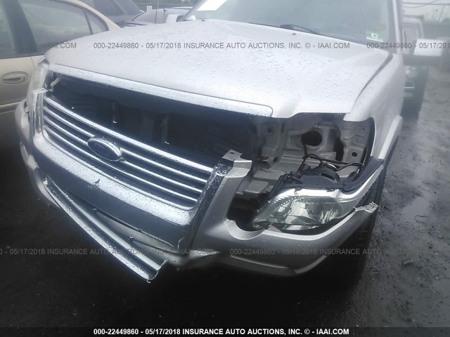 1FMEU75E38UA83706 - 2008 FORD EXPLORER LIMITED 银色 照片 6