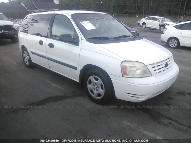 2FMZA51604BA68688 - 2004 FORD FREESTAR SE WHITE photo 1