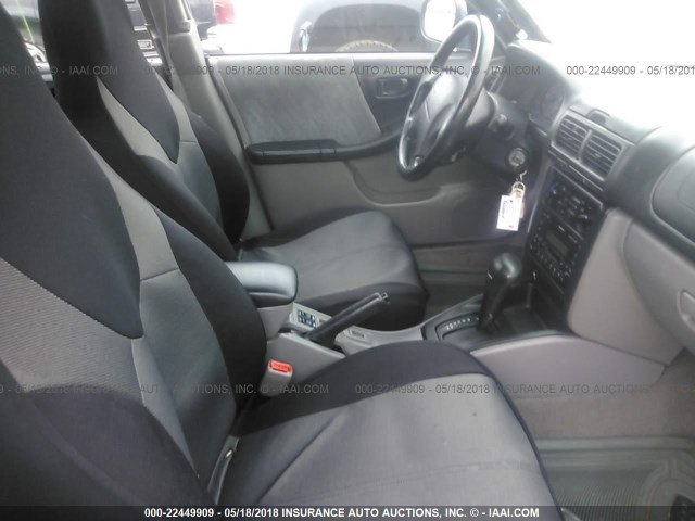 JF1SF65582H735818 - 2002 SUBARU FORESTER S BLUE photo 5