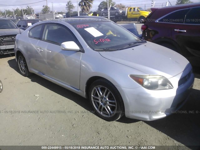 JTKDE177760112209 - 2006 TOYOTA SCION TC ვერცხლისფერი ფოტო 1