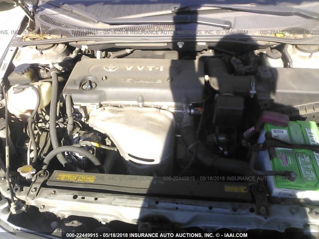 JTKDE177760112209 - 2006 TOYOTA SCION TC ვერცხლისფერი ფოტო 10