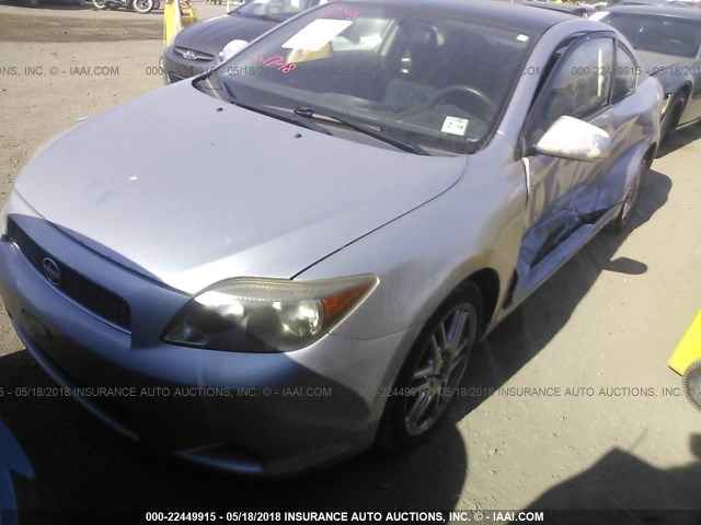 JTKDE177760112209 - 2006 TOYOTA SCION TC ვერცხლისფერი ფოტო 2