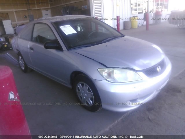 1HGEM22375L035087 - 2005 HONDA CIVIC DX VP 银色 照片 1