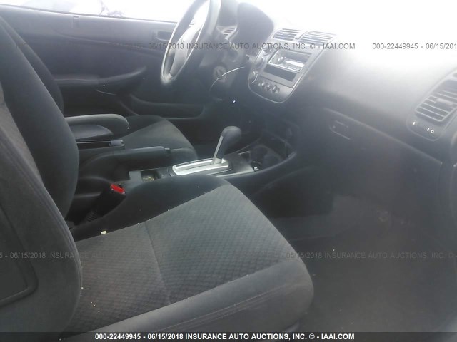 1HGEM22375L035087 - 2005 HONDA CIVIC DX VP 银色 照片 5