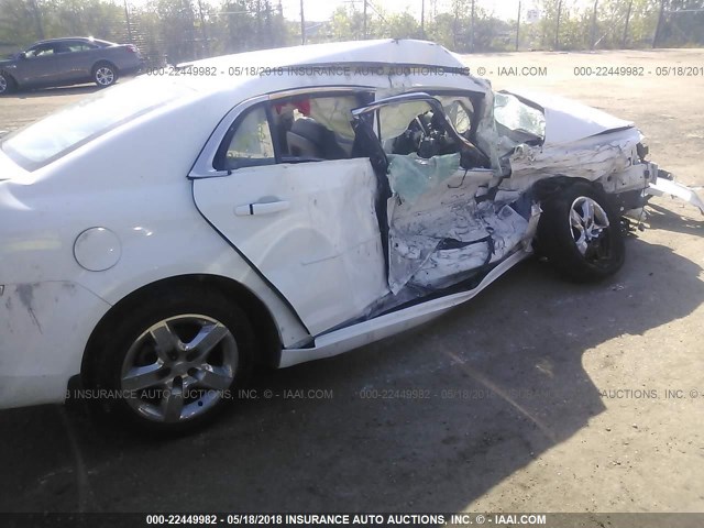 1G1ZB5E16BF261013 - 2011 CHEVROLET MALIBU LS 白色 照片 6