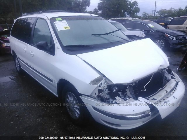 2FMDA5241XBA06812 - 1999 FORD WINDSTAR SE WHITE photo 1