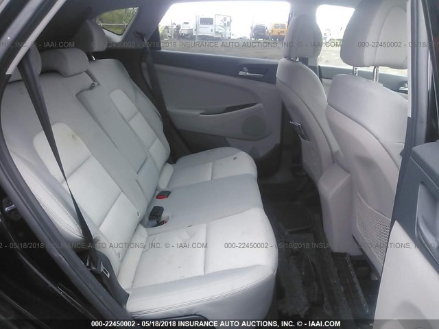 KM8J3CA41HU290795 - 2017 HYUNDAI TUCSON LIMITED/SPORT AND ECO/SE BLACK photo 8