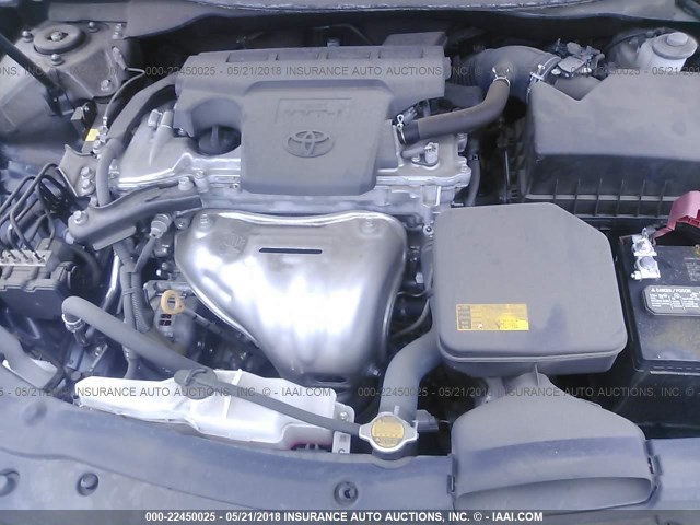 4T4BF1FKXFR469394 - 2015 TOYOTA CAMRY LE/XLE/SE/XSE BLUE photo 10