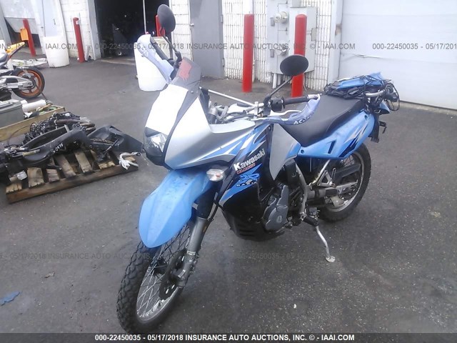 JKAKLEE118DA15073 - 2008 KAWASAKI KL650 E BLUE photo 2