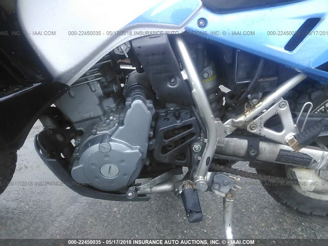 JKAKLEE118DA15073 - 2008 KAWASAKI KL650 E BLUE photo 9