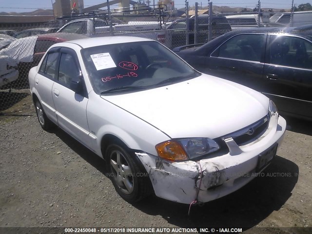 JM1BJ2212Y0229850 - 2000 MAZDA PROTEGE ES WHITE photo 1