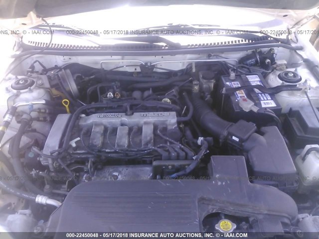 JM1BJ2212Y0229850 - 2000 MAZDA PROTEGE ES WHITE photo 10