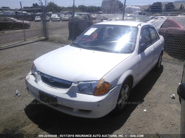JM1BJ2212Y0229850 - 2000 MAZDA PROTEGE ES WHITE photo 2