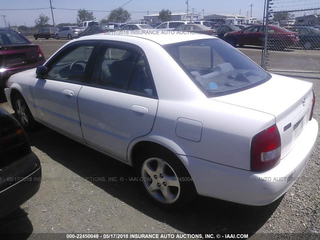 JM1BJ2212Y0229850 - 2000 MAZDA PROTEGE ES WHITE photo 3