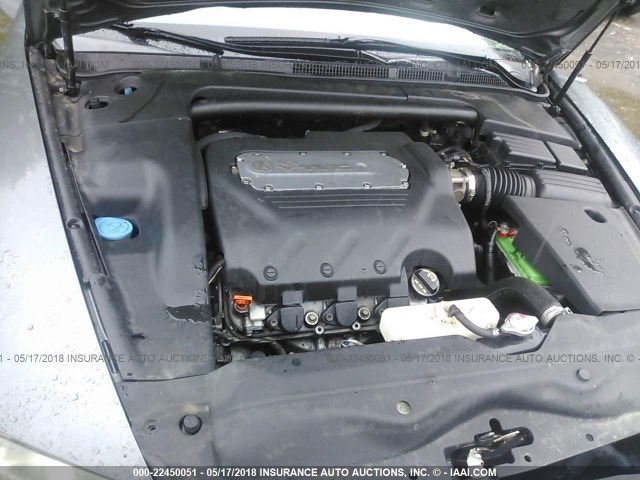 19UUA66265A069496 - 2005 ACURA TL GRAY photo 10