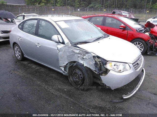 KMHDU46D59U596103 - 2009 HYUNDAI ELANTRA GLS/SE SILVER photo 1