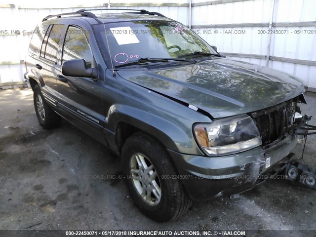 1J4GW48S94C271244 - 2004 JEEP GRAND CHEROKEE LAREDO/COLUMBIA/FREEDOM GREEN photo 1