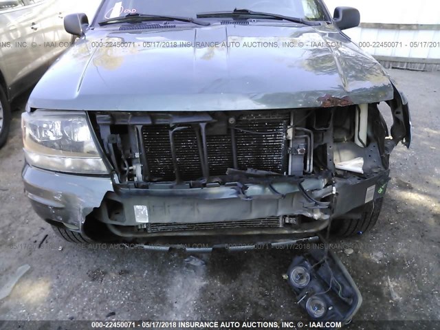 1J4GW48S94C271244 - 2004 JEEP GRAND CHEROKEE LAREDO/COLUMBIA/FREEDOM 绿色 照片 6