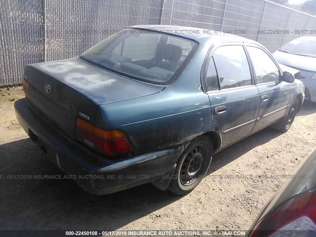 1NXAE09B8RZ193008 - 1994 TOYOTA COROLLA LE/DX 绿色 照片 4