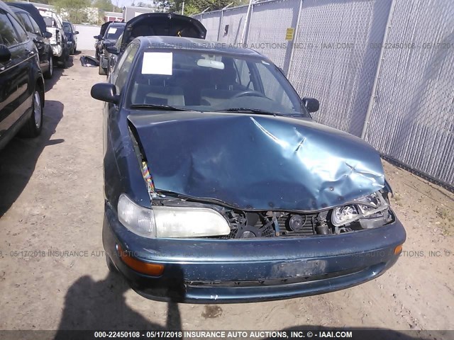 1NXAE09B8RZ193008 - 1994 TOYOTA COROLLA LE/DX 绿色 照片 6