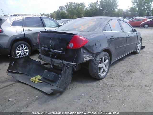 1G2ZG57N284172315 - 2008 PONTIAC G6 SE BLACK photo 4