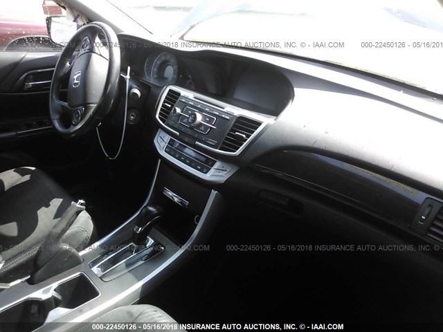 1HGCR2F58EA140432 - 2014 HONDA ACCORD SPORT Сұр фото 5