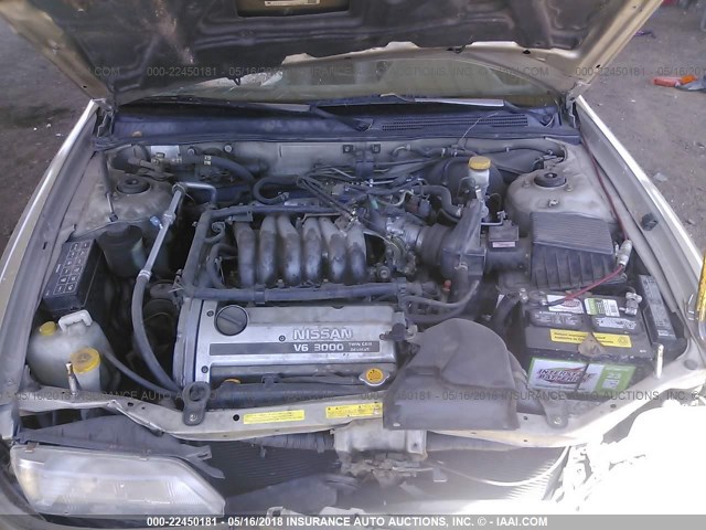 JN1CA21D1XM406270 - 1999 NISSAN MAXIMA GLE/GXE/SE GOLD photo 10