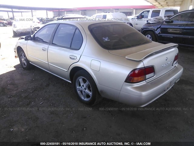 JN1CA21D1XM406270 - 1999 NISSAN MAXIMA GLE/GXE/SE GOLD photo 3