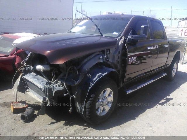 3C6UR5DL2FG513996 - 2015 RAM 2500 SLT 栗色 照片 2