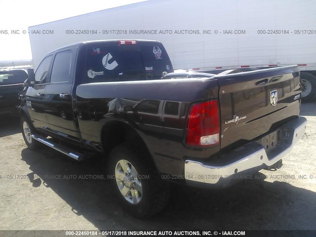 3C6UR5DL2FG513996 - 2015 RAM 2500 SLT 栗色 照片 3