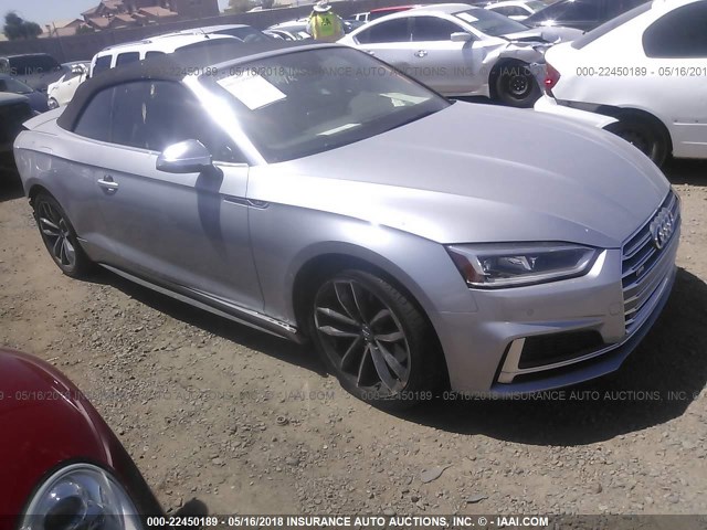 WAUY4GF59JN006612 - 2018 AUDI S5 PREMIUM PLUS 银色 照片 1