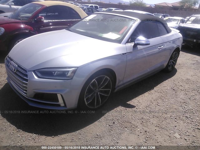 WAUY4GF59JN006612 - 2018 AUDI S5 PREMIUM PLUS 银色 照片 2