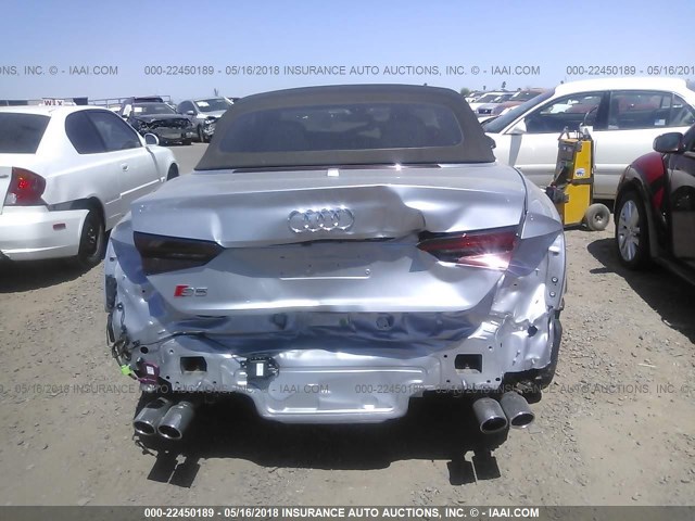 WAUY4GF59JN006612 - 2018 AUDI S5 PREMIUM PLUS 银色 照片 6