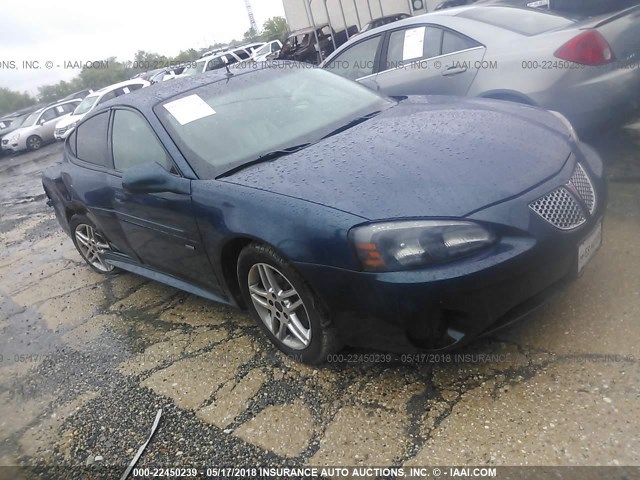 2G2WR544X51195194 - 2005 PONTIAC GRAND PRIX GTP Mavi foto 1