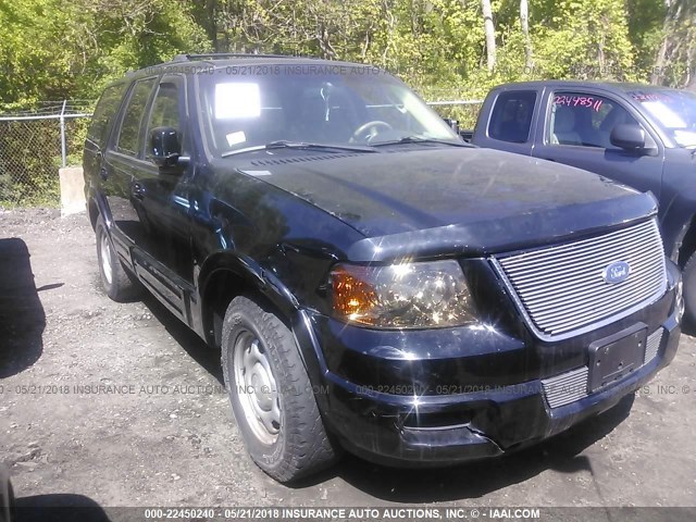 1FMFU18L54LA16651 - 2004 FORD EXPEDITION EDDIE BAUER BLACK photo 1