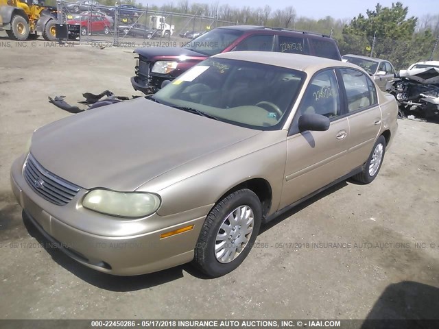 1G1ND52J83M527397 - 2003 CHEVROLET MALIBU TAN photo 2