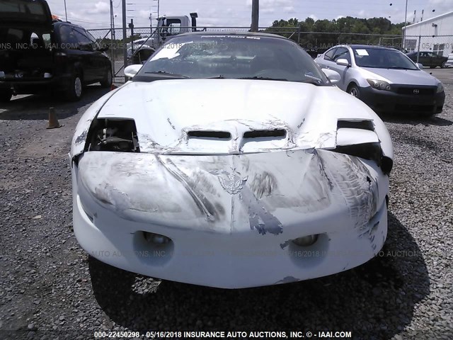 2G2FV22P3T2222427 - 1996 PONTIAC FIREBIRD FORMULA/TRANS AM WHITE photo 6