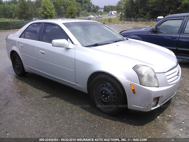 1G6DP577660173305 - 2006 CADILLAC CTS HI FEATURE V6 SILVER photo 1