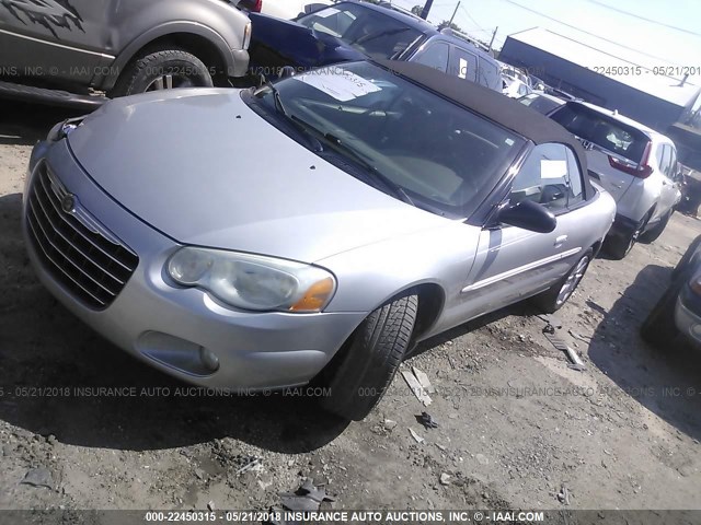 1C3EL55R75N662349 - 2005 CHRYSLER SEBRING TOURING SILVER photo 2