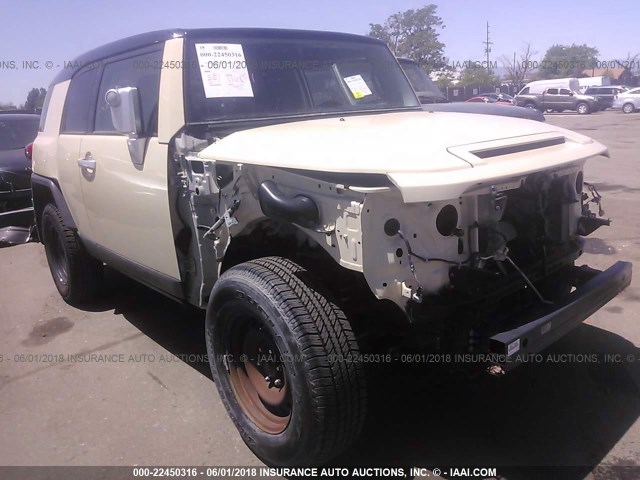 JTEBU11F48K009009 - 2008 TOYOTA FJ CRUISER TAN photo 1