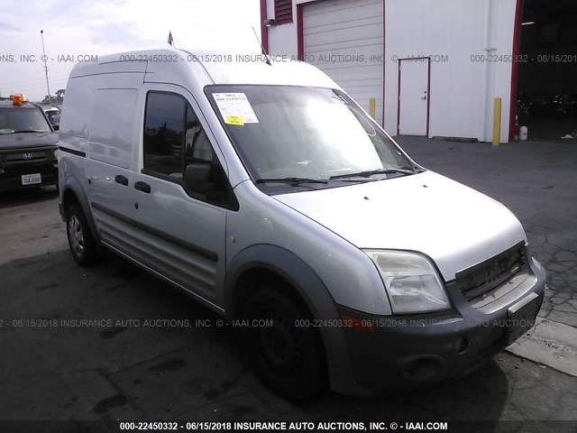 NM0LS7CN0DT165491 - 2013 FORD TRANSIT CONNECT XL SILVER photo 1