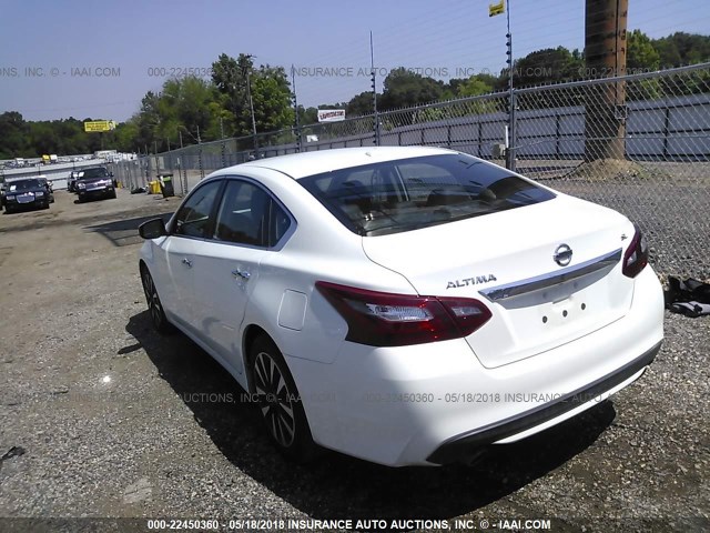 1N4AL3AP5JC130595 - 2018 NISSAN ALTIMA 2.5/S/SV/SL/SR WHITE photo 3